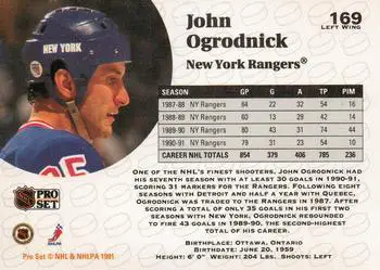1991-92 Pro Set John Ogrodnick 1