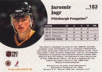 1991-92 Pro Set Jaromir Jagr 1