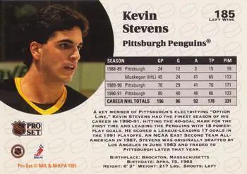1991-92 Pro Set Kevin Stevens 1