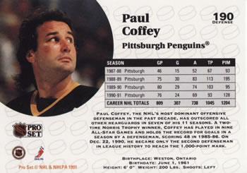 1991-92 Pro Set Paul Coffey 1
