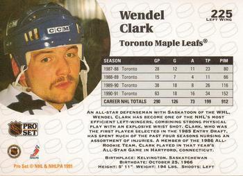 1991-92 Pro Set Wendel Clark 1