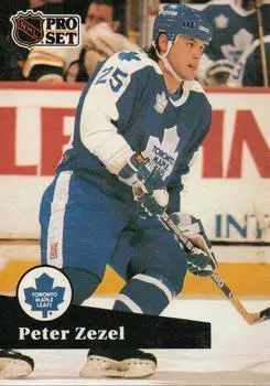 1991-92 Pro Set Peter Zezel