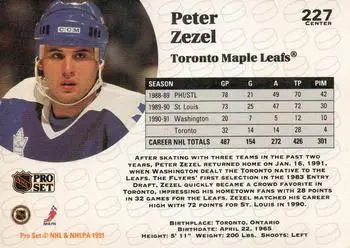 1991-92 Pro Set Peter Zezel 1