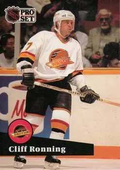 1991-92 Pro Set Cliff Ronning
