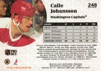 1991-92 Pro Set Calle Johansson 1