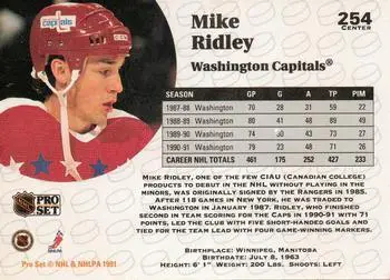 1991-92 Pro Set Mike Ridley 1