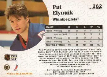 1991-92 Pro Set Pat Elynuik 1
