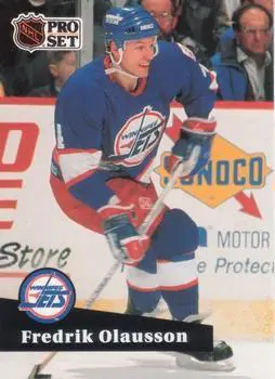 1991-92 Pro Set Fredrik Olausson