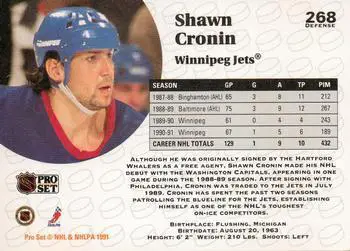 1991-92 Pro Set Shawn Cronin 1