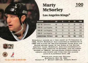 1991-92 Pro Set Marty McSorley 1