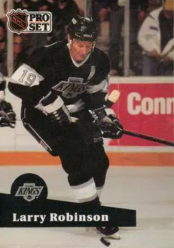 1991-92 Pro Set Larry Robinson