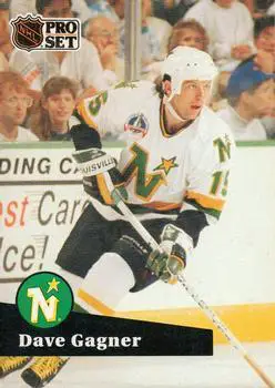 1991-92 Pro Set Dave Gagner