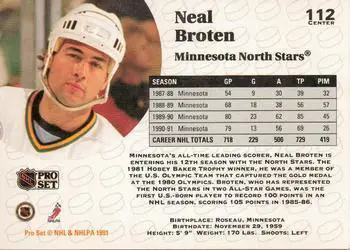 1991-92 Pro Set Neal Broten 1