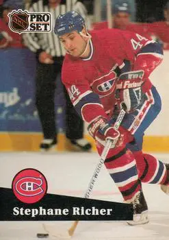 1991-92 Pro Set Stephane Richer