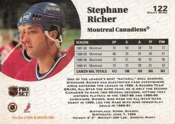 1991-92 Pro Set Stephane Richer 1