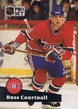 1991-92 Pro Set Russ Courtnall
