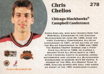 1991-92 Pro Set Chris Chelios 1