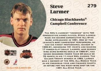 1991-92 Pro Set Steve Larmer 1