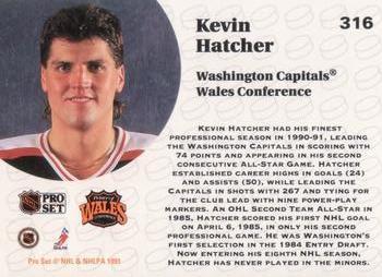 1991-92 Pro Set Kevin Hatcher 1