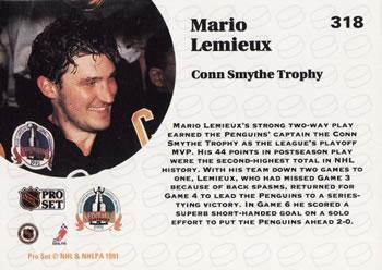 1991-92 Pro Set Mario Lemieux 1