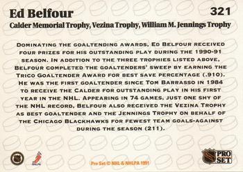 1991-92 Pro Set Ed Belfour 1