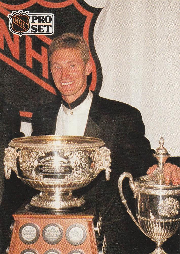 1991-92 Pro Set Wayne Gretzky AW