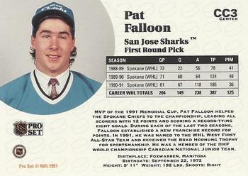1991-92 Pro Set - Collectibles Pat Falloon 1
