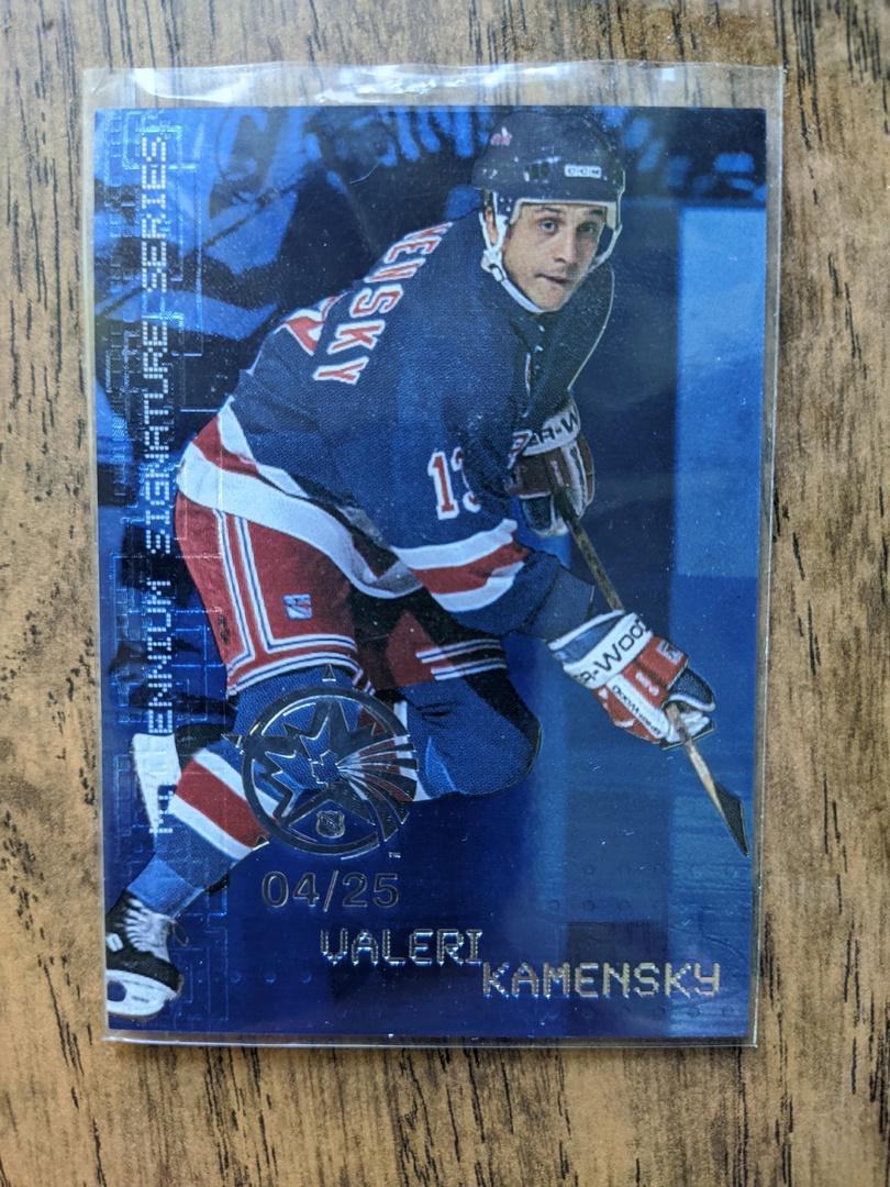1999-00 Be a Player Millennium Signature Series Valeri Kamensky