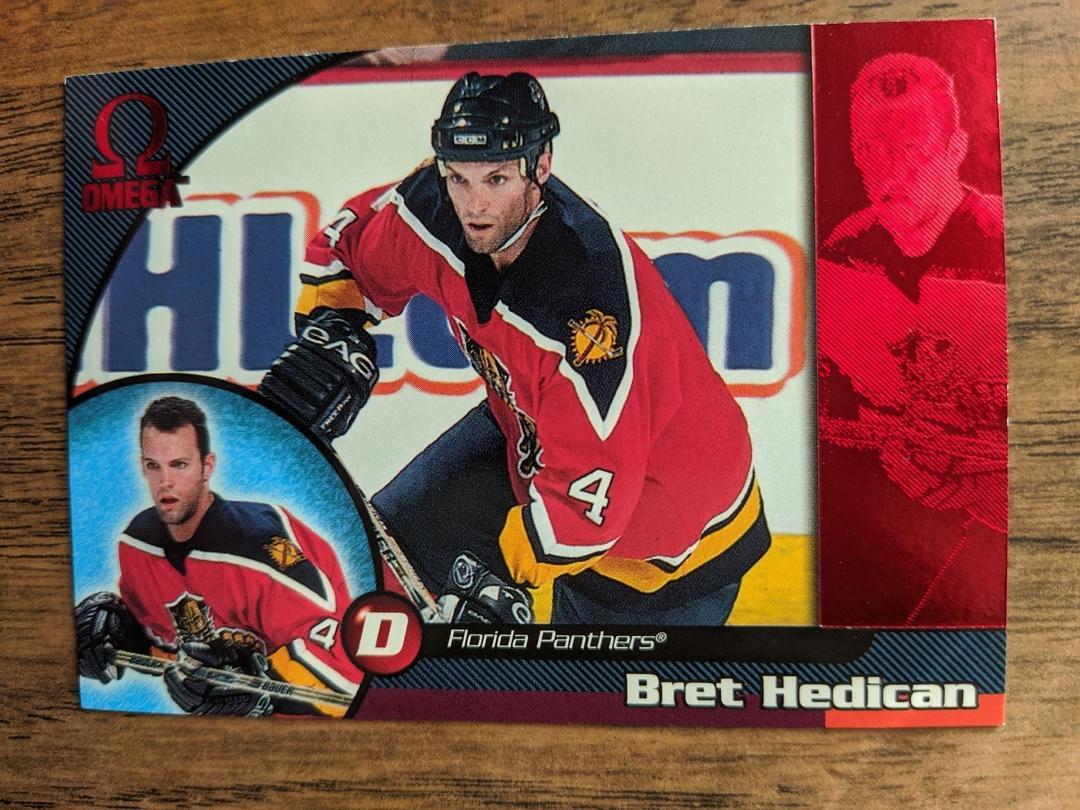 1998-99 Pacific Omega - Red Bret Hedican