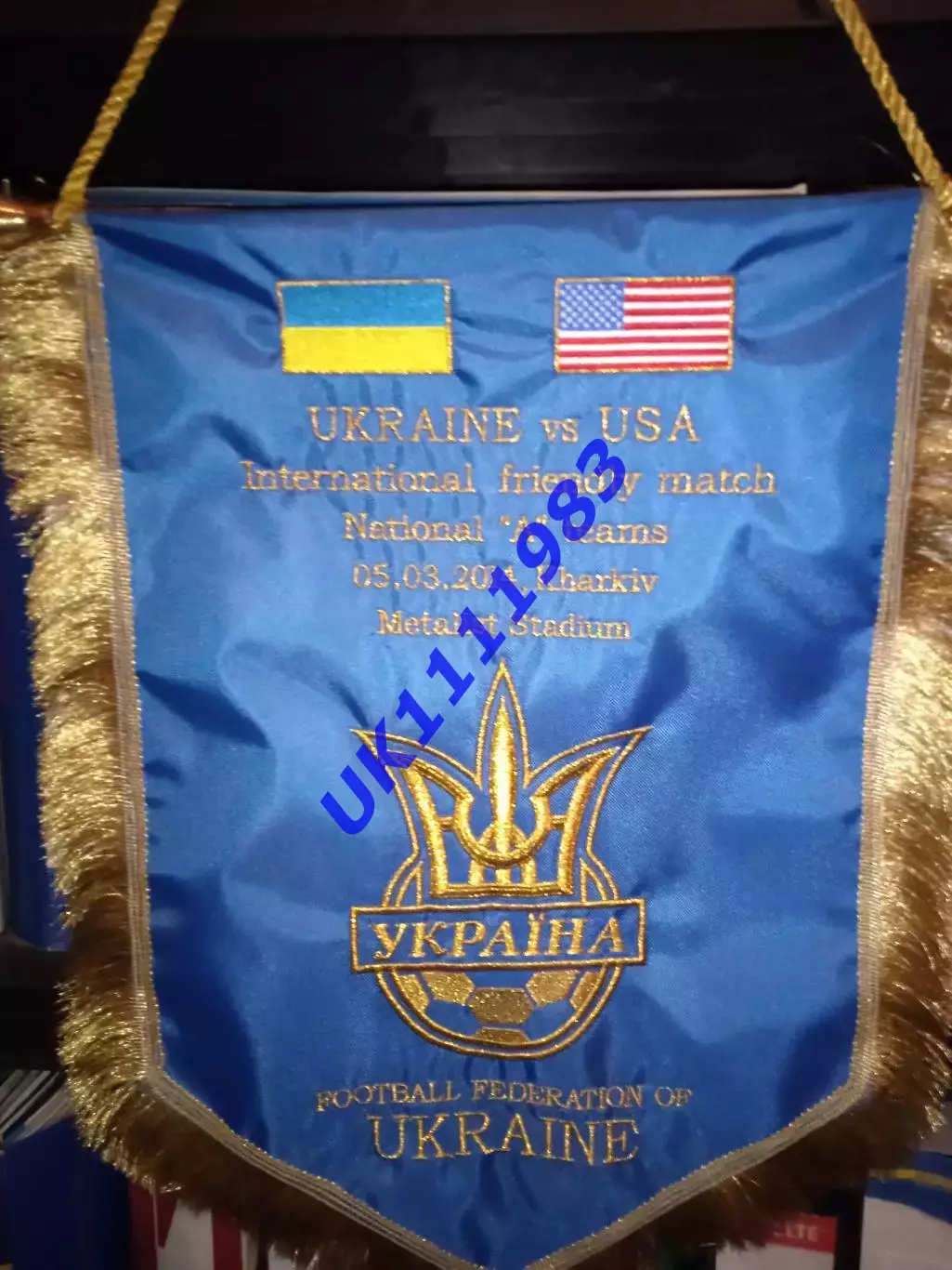 Україна-США(великий,оригінал) 2014р розмір30 на 45