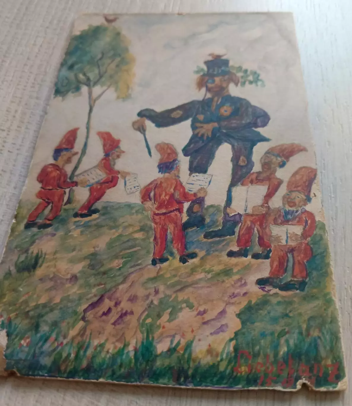 Гномы. Картина 1931 год. 1