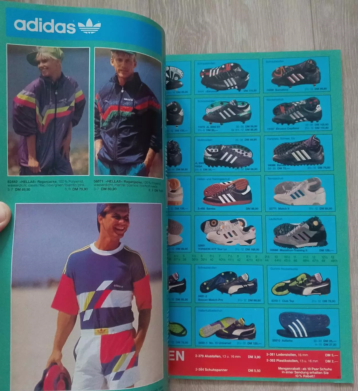 Журнал. Футбол. Каталог товаров. Реклама. 1991 год. 3