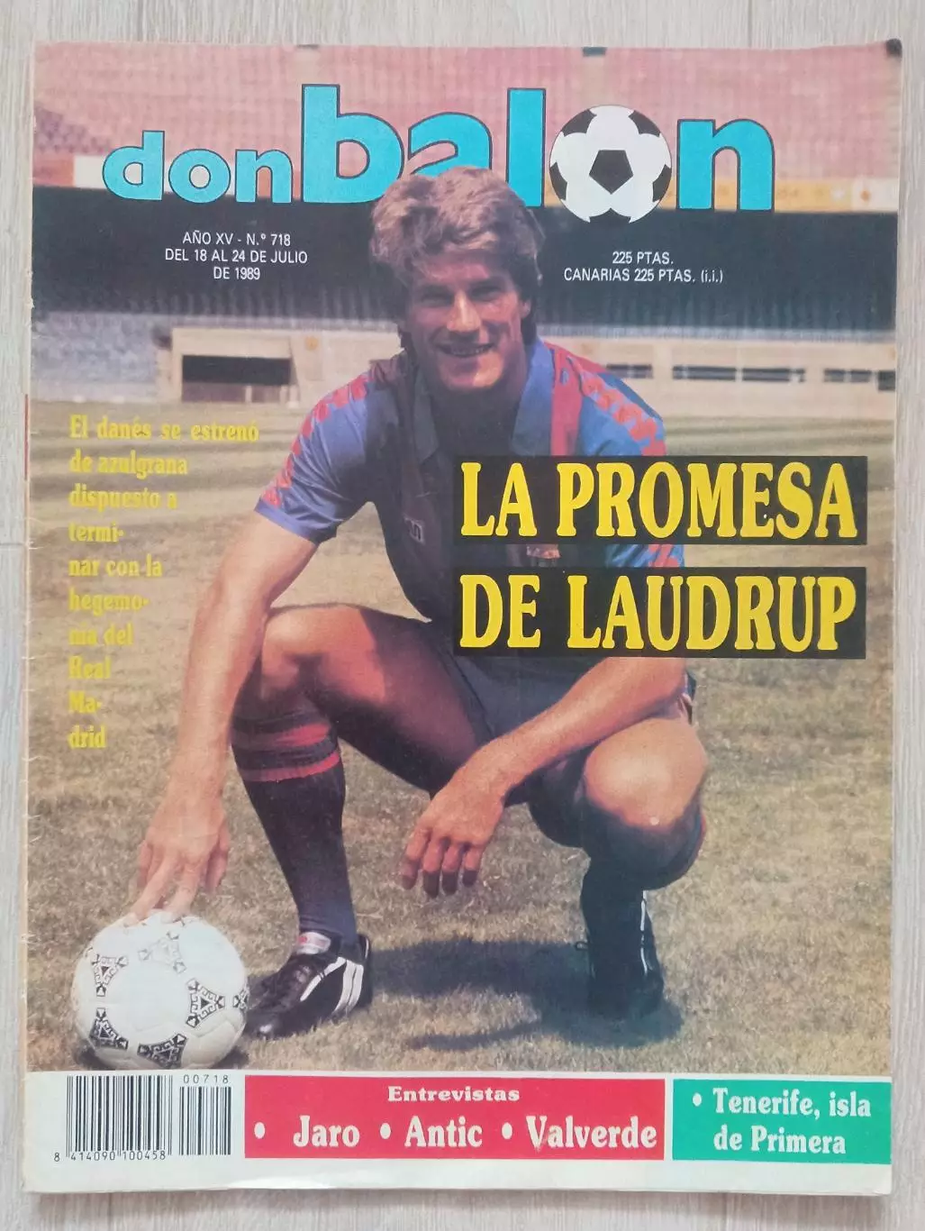 Журнал. Don Balon. 1989 год. Футбол.