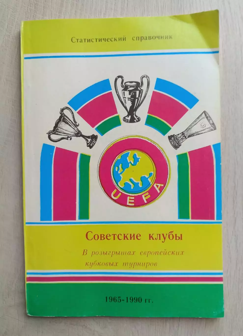 Советские клубы. Футбол. UEFA. 1965-90 год
