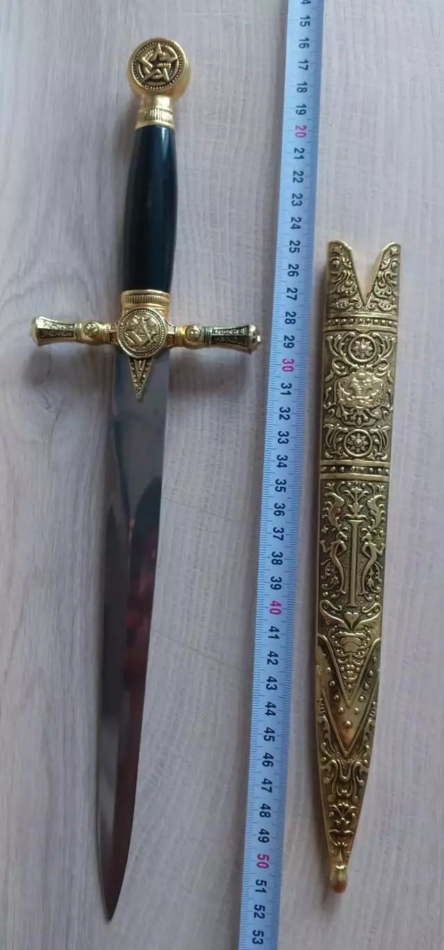 Кортик. Сувенирный. Большой, герб. 4