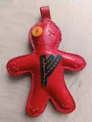 Кукла. Руна. Ручная работа. Натуральная кожа!!!