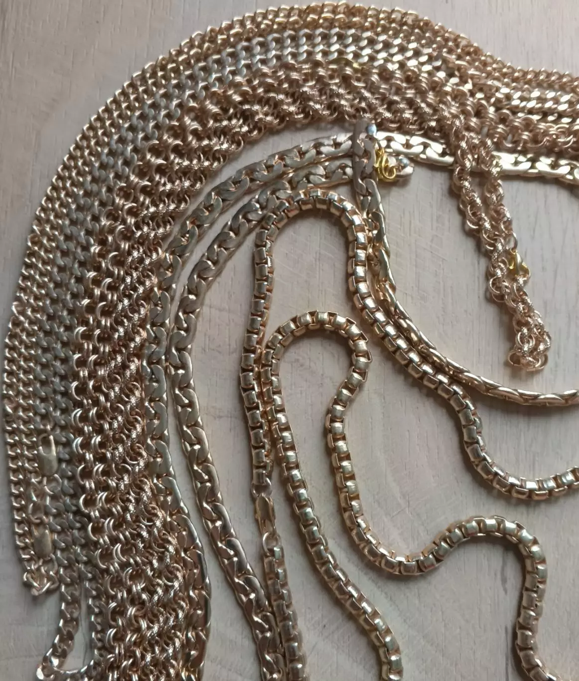 Цепи сплава Элоксал. 6 шт. 1