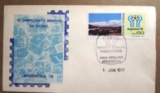 Аргентина. Футбол ЧМ .1978. Спецгашение.