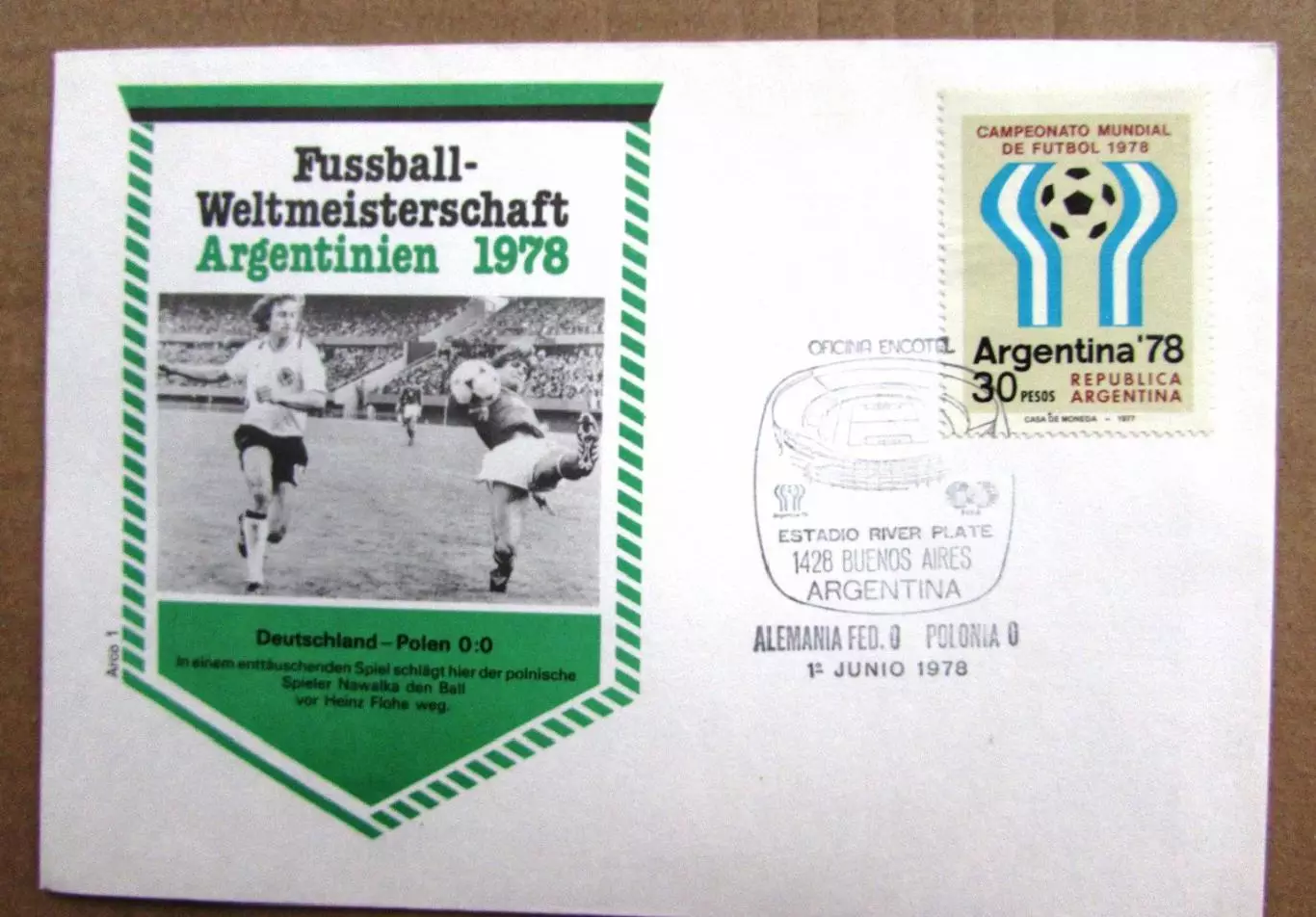 Аргентина Футбол ЧМ .Польша Германия. 1978