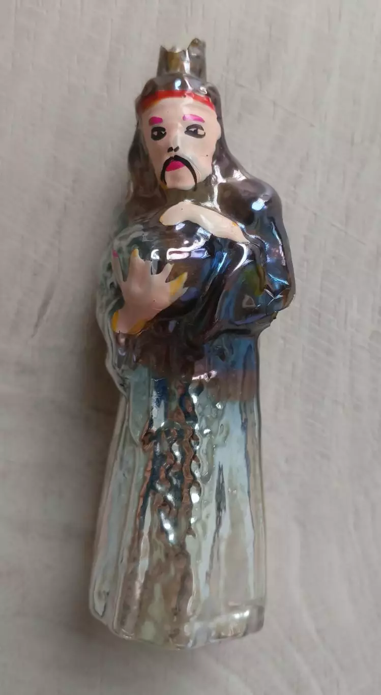 Ёлочная игрушка. Кощей. Редкая!!!!