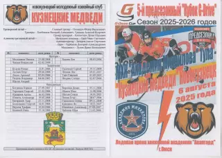 МХК Академия Михайлова(Тула) - Кузнецкие медведи(Новокузнецк) - 2025 - G-Drive