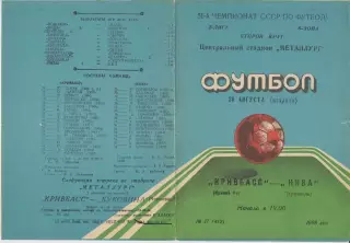 Кривбасс(Кривой Рог) - Нива(Тернополь) - 1988