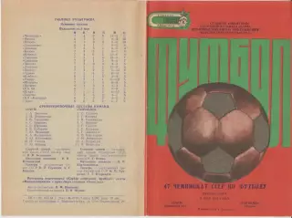 Заря(Ворошиловград/Луганск) - Торпедо(Кутаиси) - 1984