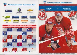 Витязь(Подольск) - Металлург(Новокузнецк) - 2010/11