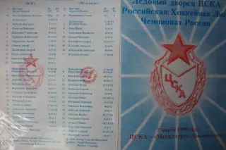 ЦСКА(Москва) - Металлург(Новокузнецк) - 1998/99