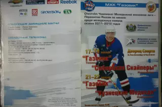 Газовик(Тюмень) - Кузнецкие медведи / Сибирские снайперы - 2011/12