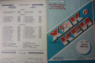 Металлург(Новокузнецк) - СКА(Свердловск/Екатеринбург) - 1987/88 - 3
