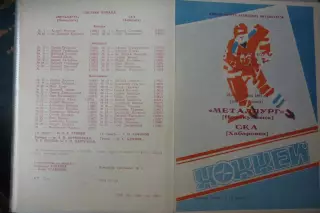 Металлург(Новокузнецк) - СКА(Хабаровск) - 1991/92