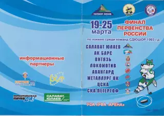 Турнир Финал первенства России среди команд 1993 г.р.(Уфа) - 2009