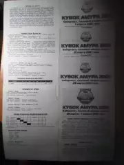 Турнир послесезонный Кубок Амура(Хабаровск) - 2001 - полный комплект 4 штуки